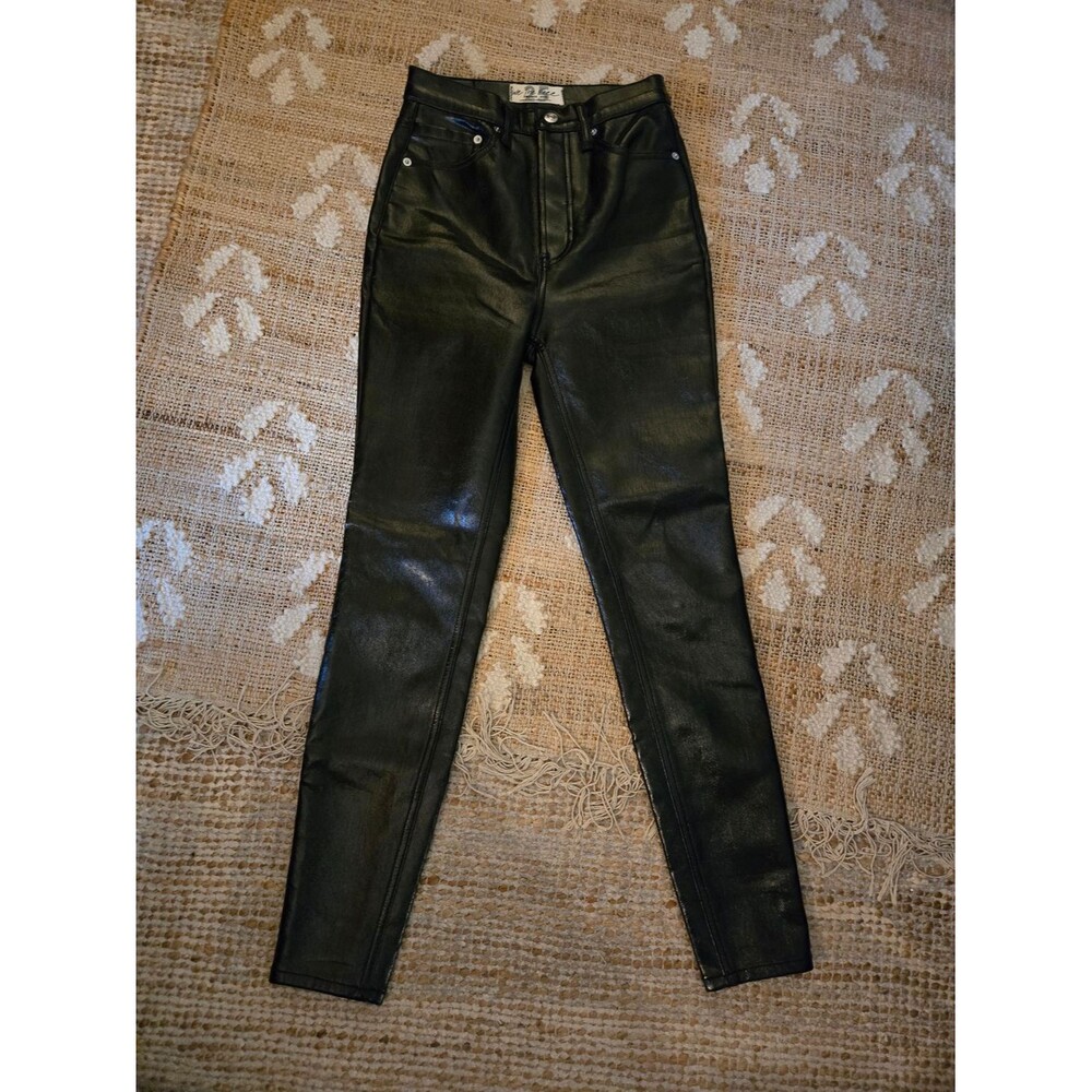 We The Free Black Coated Skinny Jeans - Picture 2 of 5